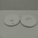 12 Inch 3200LM LED Flush Mount Ceiling Lights, 2-Pack 24W Ceiling Light Fixtures, 2700K/3000K/4000K/5000K/6500K 5 Color in One, Ultra Thin White Round Lamps for Kitchen, Bedroom, Hallway, Non-Dimmable
