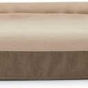 Casper Dog Bed, Plush Memory Foam, Large, Sand, 35.0"L x 45.0"W x 7.0"Th