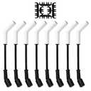 9070C Spark Plug Wire Set Accel Extreme 9000 Compatible with LS Terminals LS3 LS4 LS7 Engines