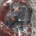 16FT Shop Vac Hose, Dust Collection Hose Kit for Home&Shop Vacuums System with 6 Adapters for Woodworking Power Tool & Sander, Compatible with festool/dewalt/bosch/ryobi/makita, etc Most Multi-Brands