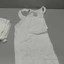 Fruit of the Loom mens A-shirt Multipack, 6 pack, Size M , White