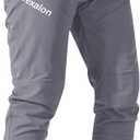 Mountain Bike PantsBMX Riding Pants for Mens, Quick-Dry Lightweight Breathable Cycling Bicycle Downhill Bike Pants (38, Grey)