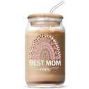 Nudida Best Mothers Day Gifts For Mom, Funny Birthday Christmas Thanksgiving Gift For Mom Mama Glass Cup