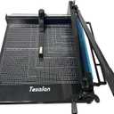 TEXALAN(R) Heavy Duty Guillotine Paper Cutter Black 400 Sheets Stack Paper Trimmer (A3-17'' Paper Cutter)