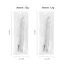 TEONEI Eyebrow microblading Marker Pen,Skin Marker Pen,Eyebrow Permanent Makeup Position Mapping Mark Tools (White)