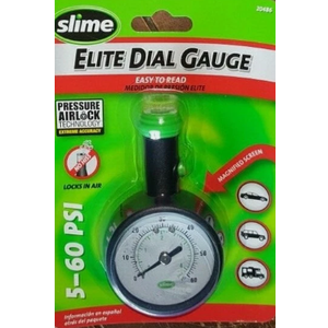 Slime Elite Dial Gauge Easy To Read (5-60 PSI)