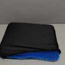 Gel Seat Cushion for Long Sitting - 1.65inch Double Thick Cooling Egg Seat Cushion for Back, Hip, Sciatica, Coccyx, Tailbone Pain Relief - Office Chair Car Seat Cushion  Wheelchair Cushions (Blue)