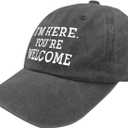 I'm Bob Doing Bob Things Caps Women Baseball Hat Pigment Black Mens Golf Hat Gifts for Him Hiking Caps (Black)