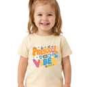 Bellkendda First Day of Preschool Shirt, Preschool Tee for Girls, 3-4T Size 110