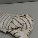 Boho Long Lumbar Throw Pillow Cover 14x36 Inch, Striped Body Chenille Pillow Covers, Decorative Pillows for Bed Sofa Farmhouse Livingroom, 1Pack (36" x 14" (Pack of 1))