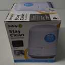 Safety 1st Stay Clean Humidifier, Ultrasonic Mist, One Gallon Easy to Fill Tank, LED Light, and Filter Free