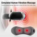 3-in-1 Electric Lumbar Support Pillow with Heat & Massage, Ergonomic Memory Foam Lower Back Massager for Pain Relief Deep Tissue, Smart Air Lift Technology, Ideal for Car/Bed/Sleeping/Office Chair