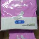 Amazon Basics Incontinence Pads for Women, Postpartum, Long, Bladder Control, Moderate Absorbency, Unscented, 108 Count (2 Packs of 54)