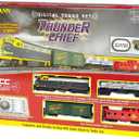 Bachmann Trains - Thunder Chief DCC Sound Value Ready To Run Electric Train Set - HO Scale Black 0.5 Liters