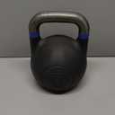 Kettlebell Kings Competition Kettlebell - 25 lb Cast Steel Weight for Strength Training - Smooth Grip Fitness Edition Design - Ergonomic Shape with Flat-Bottom for Workout, Gym and Home Exercise