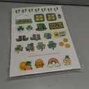 LEKSON St. Patricks Day Leprechaun Trap Kit with Coin Drop Slot, Interactive Leprechaun Trap Box for Kids, How to Catch a Leprechaun Craft, Tabletop Holiday Decoration (Green01)