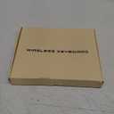 CHESONA for iPad Air 11 Inch Case with Keyboard M3/M2 (2025/2024), 7-Color Backlight, Multi-Touch Trackpad, 2 Wireless Channels, for iPad Pro 11 (4th/3rd/2nd/1st Gen) & iPad Air 5th & 4th Gen, White