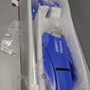 2025 Upgraded Handheld Pool Vacuum Cleaner for Above Ground & Inground Pools - Cordless Pool Cleaner w/18.5GPM Suction, Telescoping Pole(20-69in), 2 Brush Heads - Ideal for Spas & Hot Tubs (Ocean Blue)