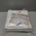 Cottington Lane Ruffled Dorm Room Bed Skirt Twin XL 36 Inch Drop, White