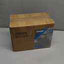 PIC AUTO Leather Car Seat Covers, Sports Carbon Fiber & Mesh Design, High-Back Two Front Set, Waterproof Automotive Seat Covers, Airbag Compatible, Universal Fit for Most Cars (Black & Black)