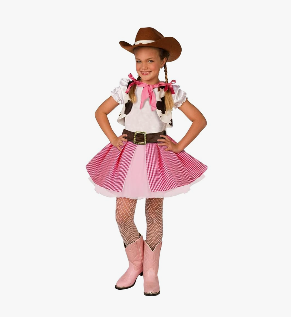 Morph Cowgirl Outfits for Girls, Cowgirl Costume for Girls, Halloween Costume Kids