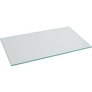 SSWBasics Tempered Glass Shelf - 14"W x 24"L x 3/16" - Set of 2