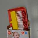 Kids Cleaning Toy Set Toddlers Broom Dust Pan Set for Housekeeping Pretend Play Cleaning Set, Cleaning Toys Gift for Toddlers Girls Boys Age 3-6 Years Old (2PCS - Red and Yellow Set)