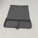 Silicone Griddle Tools Mat Utensil Resting Pad Versatile Kitchen Countertop Organizer Non- Silicone for Outdoor Cooking