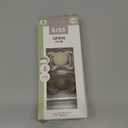 Bibs Supreme Silicone Pacifier for 6+ Months Toddlers 2-Pieces, Size 2, Blush Night/Vanilla Night