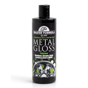 CJ's Master Formula Metal Gloss Detail Polish Extraordinary Shine for All Metals! Aluminum, Chrome, Brass, Stainless Steel, Silver, Gold, Pewter, and More!