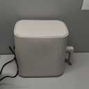 bella 4Qt Slim Air Fryer, Fits-anywhere Kitchenware, EverGood Ceramic Nonstick Coating, Adjustable Temperature, 6 Preset Cooking Options, 60 Min Auto Shutoff w Audible Tone, 3.3lb Capacity, Oatmilk