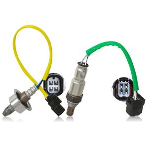 2Pcs Upstream and Downstream Oxygen O2 Sensor for 2008-2012 Accord and 2009-2014 TSX L4-2.4L OE#2349091,2344462 One Missing Piece