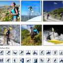 2 x HEROBIKER Sweat Wicking Skull Cap Beanie Bandana Helmet Liner Outdoor Running Adjustable Breathable Quick Drying (Medium, Yellow)