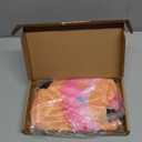 Grand Line Donut Inflatable Collar for Dogs and Cats, Soft Recovery Dog Cone After Surgery, Protective Pet Neck Cone for Small, Medium, Large Dogs, Not Block Vision (Pink, L)