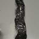 Flufymooz 28 Inch Ponytail Extension, Versatile Elastic Band Ponytail Extension for Women, Long Straight Synthetic Ponytail Daily Hair Black Brown