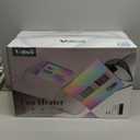 Bathroom Exhaust Fan with Heater, Light, Bluetooth Speaker and Odor & Humidity Sensors, 230 CFM Quiet Ceiling Fan with 3 Dynamic RGB Lighting, 3CCT - Remote App Control - Works with Alexa (Pro, Ivory)