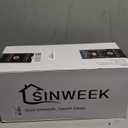 SINWEEK 2 Inch Mattress Topper 5-Zone Memory Foam Mattress Topper Pressure Relief Soft Mattress Pad, CertiPUR-US Certified, Twin Size Blue