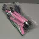 AliLeader 25 Inch Mannequin Head Stand Tripod for Mannequin Head Wig Stand Tripod Wig Head Stand for Training Heads and Canvas Block Head (Mannequin Head Not Included,Pink)