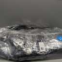 KARL LAGERFELD mens Side Buttons Top Coat (X-Large, Black)