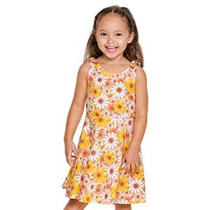 The Children's Place,and Toddler Girls Sleeveless Fashion Dress,Daisy, 9-12 Months