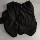 Agnes Urban Womens V Neck Long Sleeve Tops Dressy Casual Fall Shirts Puff Sleeve Loose Tunic Trendy Tops Blouses Black M