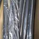 4 Pack String Light Poles for Outside, Thickened Metal Christmas Lights Hanger Pole Outdoor with Fork, Lighting Hanging Post Accessories for Patio Decor Garden Backyard Yard Outside Decorations