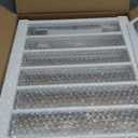 White Metal Dog Gate for Small Dogs - 13.3" Short Freestanding Puppy Gate with Retractable Sliding Rail, No Installation, Indoor/Outdoor Use, Foldable & Portable Pet Barrier