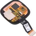 for Fitbit Versa 4 Screen Replacement for Fitbit Versa 4 FB523 LCD Display Repair for Fitbit Versa 4/ Sense 2 LCD Touch Screen Digitizer Assembly Replacement Kits Black