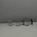 KitchenAid KQ298OSOBA Gourmet Set of 3 Measuring Jugs, Onyx
