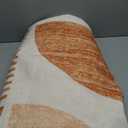 Area Rug for Living Room 7'x10'(83"x118") Boho Rug Washable Area Rugs for Bedroom Entryway Living Room Bedside Non Slip Soft Indoor Modern Abstract Bohemian Orange