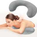 Breast Pillow for Massage Table Massage Breast Bolster Pillow for Sleeping Massage Wedge Bolster Stomach Sleepers Chest Pillow Breast Support Pillow Feminine Massage Pad for Spa Salon