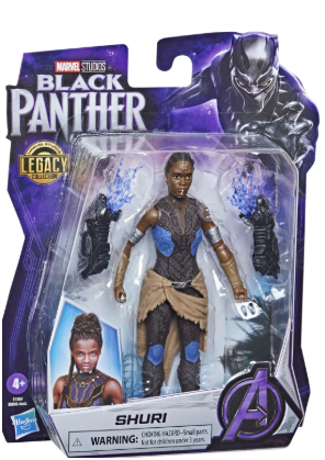 Marvel Legends Series Black Panther Legacy Collection Shuri 6-inch Action Figure Collectible Toy
 (2 pack)
