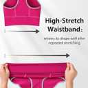 Annenmy Women's Underwear Cotton Tummy Control C Section Panties Soft Ladies High Waisted Briefs Plus Size (Medium)