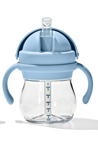 OXO Tot Transitions Straw Cup with Handles 6 oz. - Opal and Dusk - 1 Pack